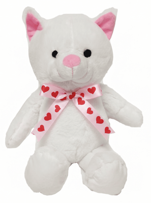 #V129- 15" VALENTINES CAT