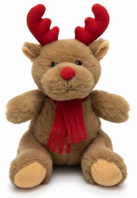 10" CHRISTMAS PLUSH REINDEER