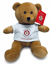#TA45- 7" BROWN TEDDY BEAR WITH LOGO TEE
