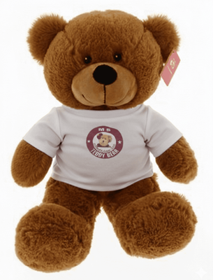 #TF5-14" EMBROIDERY EYE BEAR WITH LOGO  