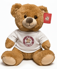 #TB1A- 7" BROWN TEDDY BEAR WITH LOGO TEE