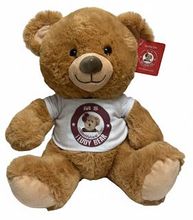 #TB1A- 7" BROWN TEDDY BEAR WITH LOGO TEE