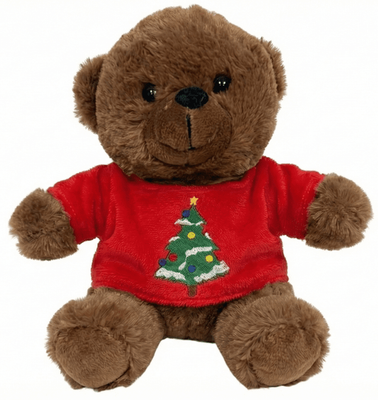 #X57-10" BROWN CHRISTMAS BEAR