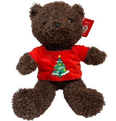 #X1- 12" CHRISTMAS CHOCOLATE BEAR
