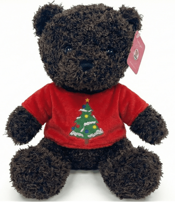 #X1- 12" CHRISTMAS CHOCOLATE BEAR