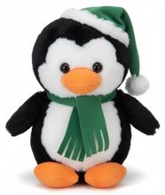 #X10- 10" CHRISTMAS PLUSH PENGUIN ANIMAL