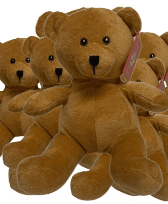 #FS2- 30 PCS OF 5" TEDDY BEARS WITH FREE SHIPPING - $3.33/PC