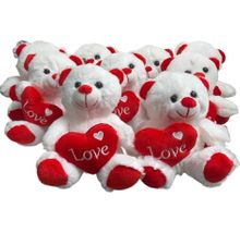 #FV7- FREE SHIPPING BOX- 7" VALENTIN ES BEAR (20 PCS, $4.55/PC)
