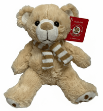 8" TAN TEDDY BEAR WITH SCARF (#A5)