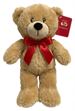 8" TEDDY BEAR WITH EMBROIDERY EYES (#A9)