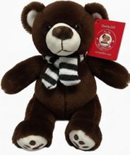 8" CHOCOLATE BROWN WITH SCARF (#A4)