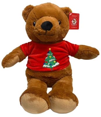 #X45- 16" BROWN CHRISTMAS BEAR