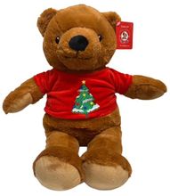 #X45- 16" BROWN CHRISTMAS BEAR
