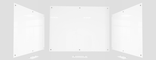 Low Iron Magnetic Glass Whiteboards | Pure-White Glass Whiteboards