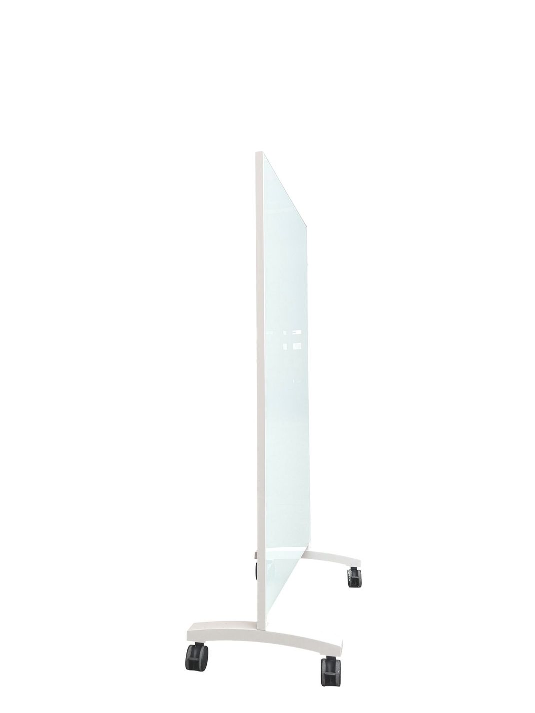 Mobile Glass Whiteboard 72" x 48" Double Sided Glass Whiteboard 6' x 4'