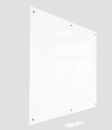 Pegasus Magnetic Low Iron Glass Whiteboard 96" x 48" | 1/4" Tempered Magnetic Low Iron Glass Dry Erase Whiteboard