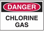 Danger - Chlorine Gas Danger - Chlorine Gas