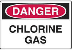 Danger - Chlorine Gas