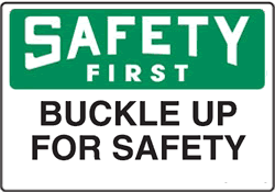 Safety First - Buckle Up For Safety