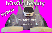 Bosom Beauty Hybrid Luxury Deep Cushioned Cup System - Rechargeable and Mains.