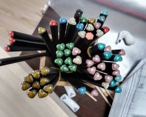Custom Engraved Heart-Shaped Chopsticks