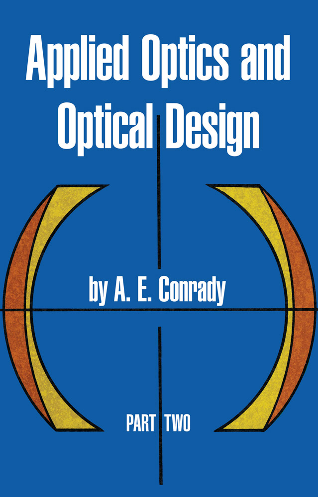 Applied Optics and Optical Design, Part Two (eBook)