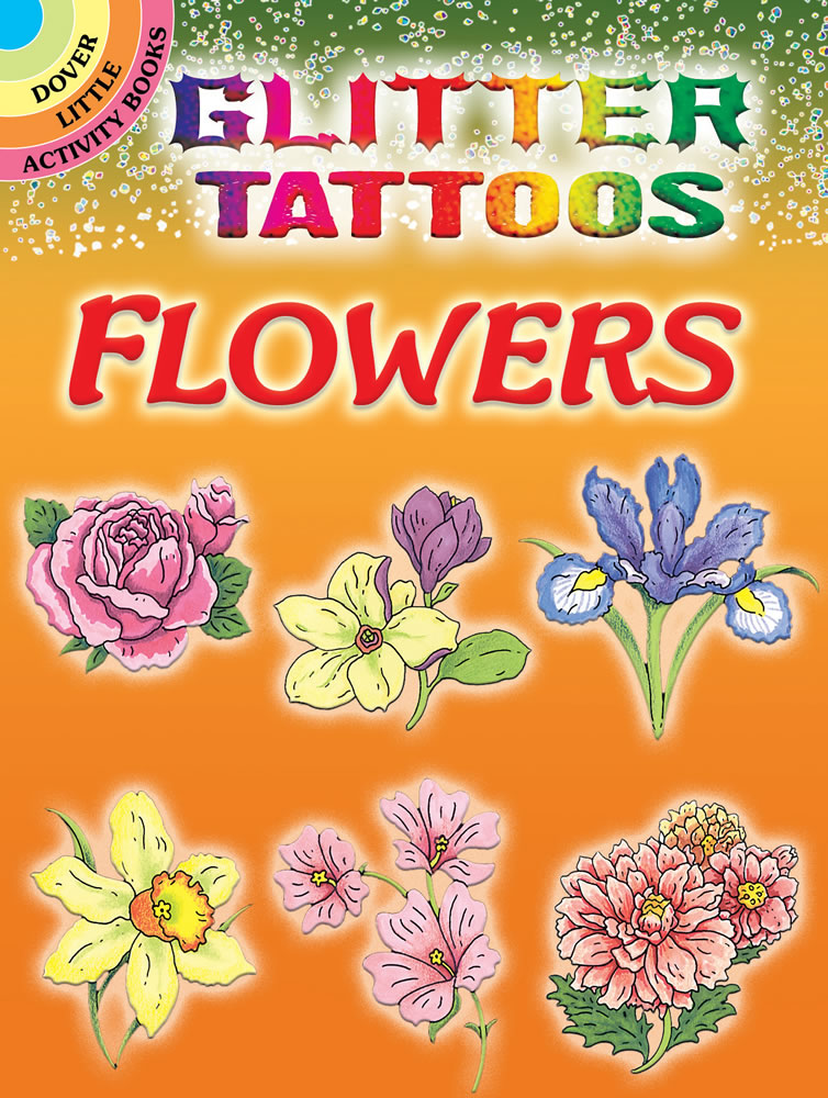 Glitter Tattoos Flowers