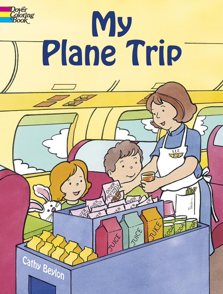 My Plane Trip Coloring Book