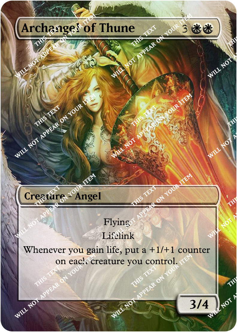 Archangel Of Thune Playmat