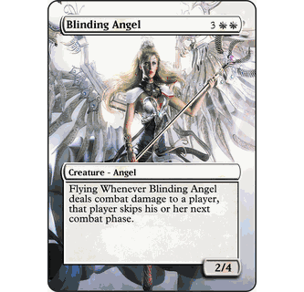 【PSA9】　まばゆい天使 / Blinding Angel Blinding Angel (Ninth Edition) | Magic: The Gathering