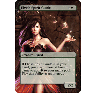 マジック：ザ・ギャザリング - MTG    Elvish Spirit Guide Elvish Spirit Guide | Dominaria Remastered | Star City Games