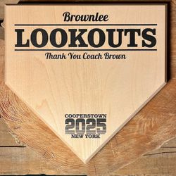 2025 Coach Plaque