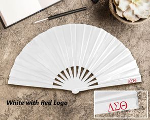 13 Inch Custom Clack Fans with Side Print - No Minimum