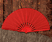 Custom Printed Large Kung Fu Clacking Fans or Dancing Fans