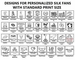 Custom Printed Paper Fans