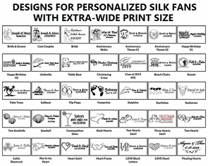 Custom Printed Paper Fans