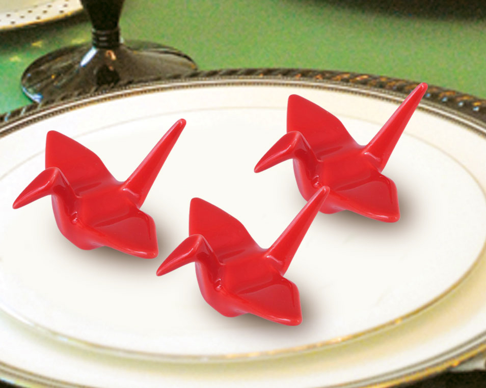 Origami Cranes Chopsticks Rests From 1.33!