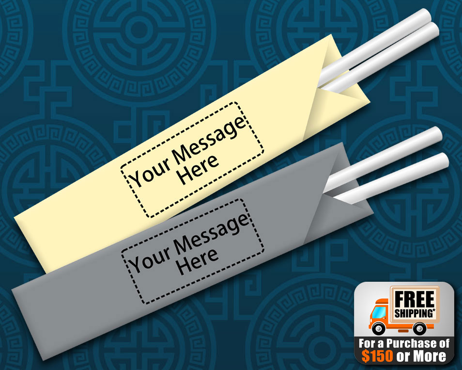 Personalized Engraved Chopsticks - Add your text for FREE!