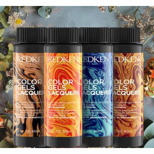 REDKEN Color Gels Lacquers Hair Dye 2 Oz Salon Professional