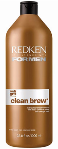 Redken For Men Clean Brew Extra Cleansing Shampoo 33.8 oz / 1 liter