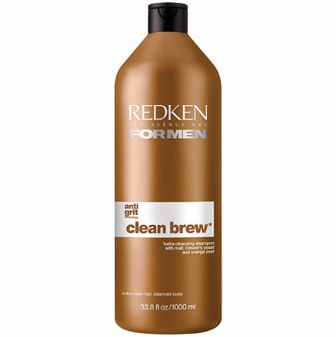 Redken For Men Clean Brew Extra Cleansing Shampoo 33.8 oz / 1 liter