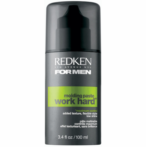 Redken For Men Work Hard Molding Paste 3.4 oz / 100 ml