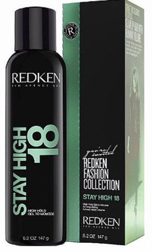 Redken Stay High 18 High-Hold Gel to Mousse 5.2 oz