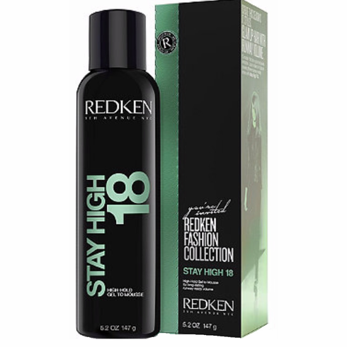 Redken Stay High 18 High-Hold Gel to Mousse 5.2 oz