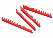 Ernst 6014 40 Tool Wrench Organizer Rail Set - Red 