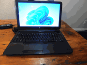 HP 15 15.6" Laptop i3-3217U 120GB SSD 8GB DVD RW WIN 11 Chrome