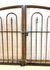 3't x 7'w Wrought Iron Entrance Gate - Big 1.25" Frame