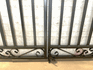 3' x 4' Metal Double Delavan Entrance Gate 