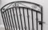 4-ft Tall Wilmington Metal Entry Gate - 54" Opening