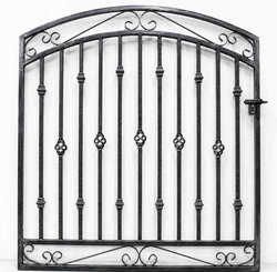 4-ft Tall Wilmington Metal Entry Gate - 54" Opening